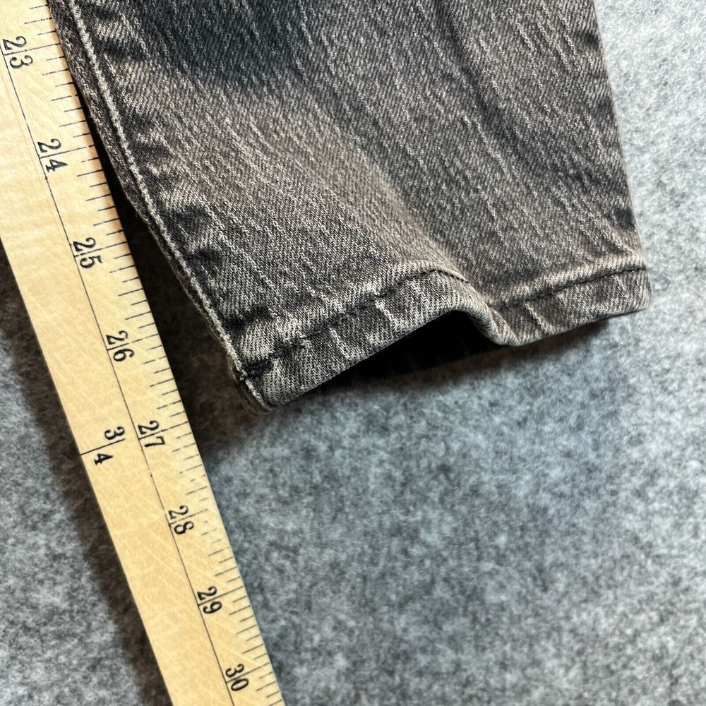 Madewell Jeans Womens‎ 23 The Perfect Vintage Jean Straight Leg Black Stretch - Picture 7 of 14